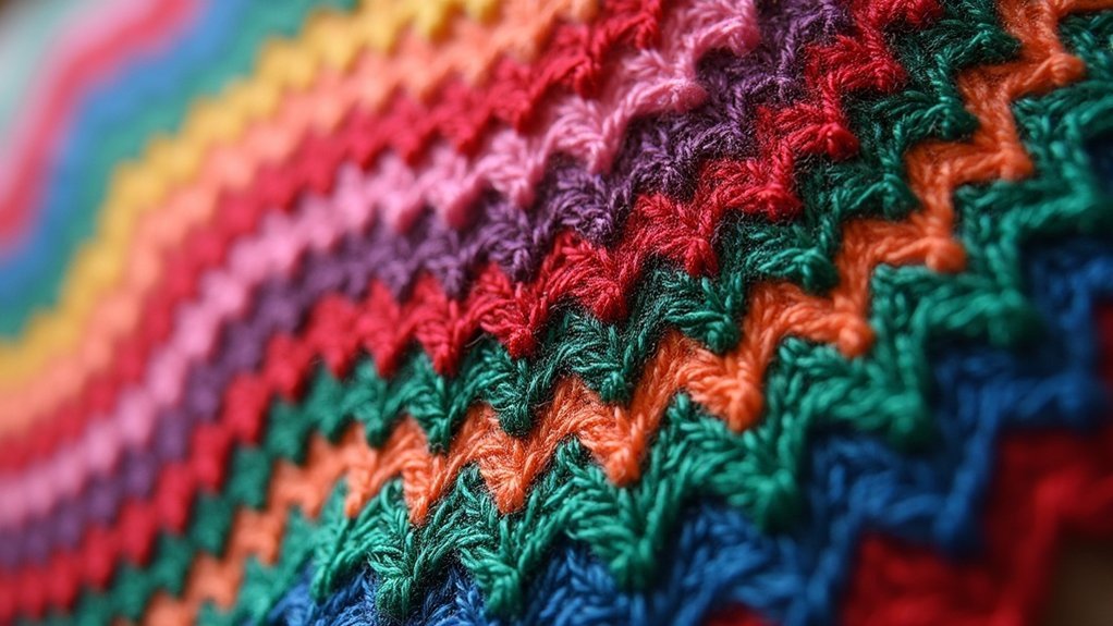 bargello embroidery distinctive features