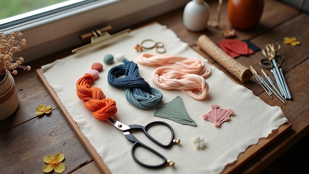 create embroidery inspiration board