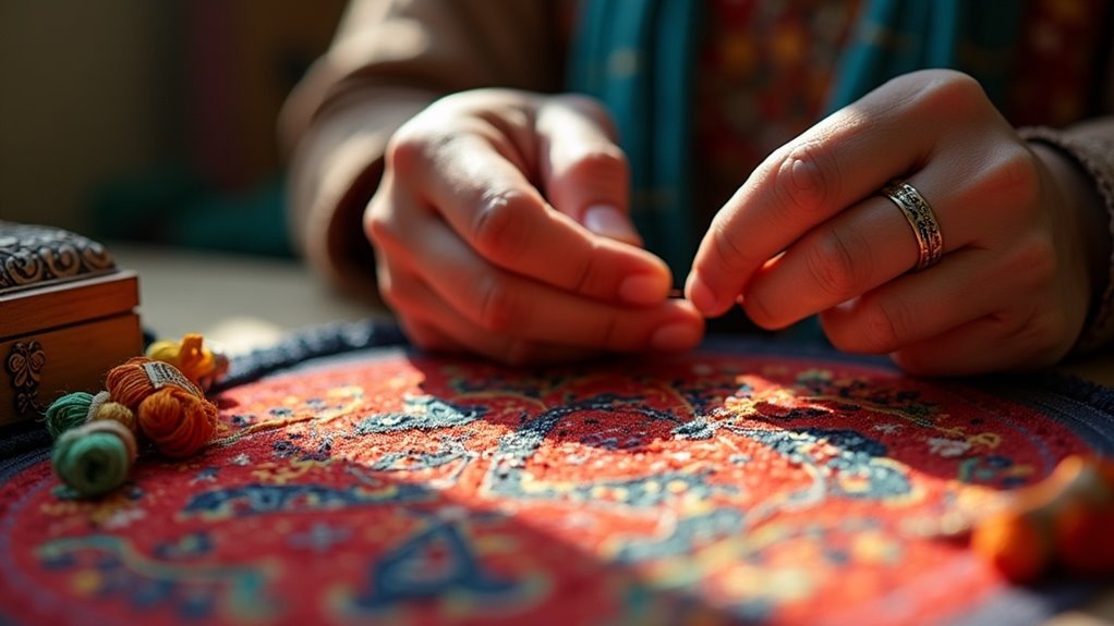 cultural expression through stitching