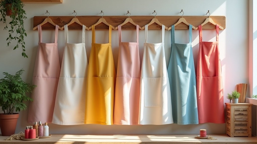embroidery apron crafting options