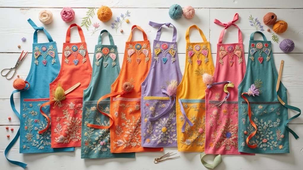 embroidery apron kits 2025