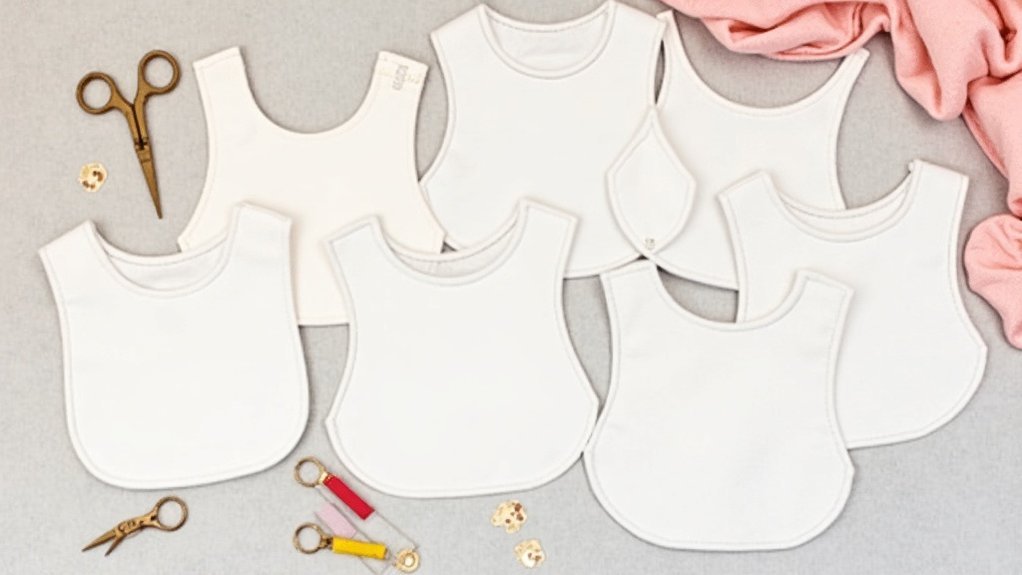 embroidery baby bib blanks