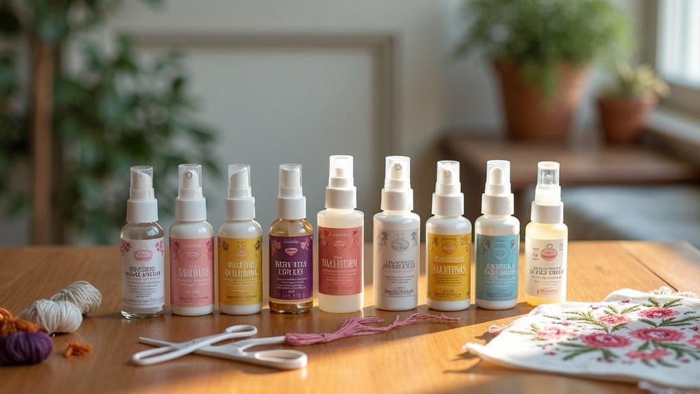 embroidery basting spray recommendations