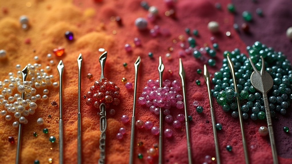 embroidery bead needle sets