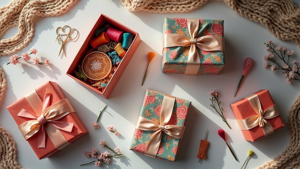 embroidery gift box ideas