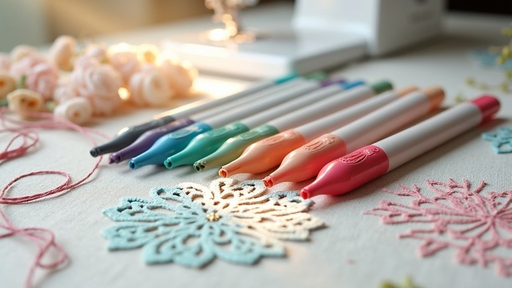 embroidery heat erasable pens