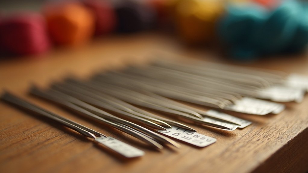 embroidery needle size guide