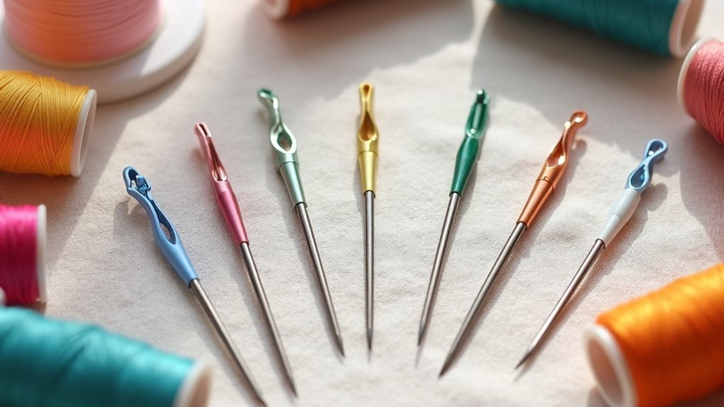 embroidery needle threaders guide