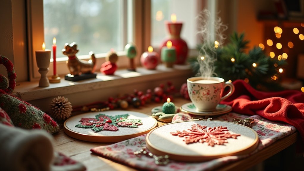embroidery ornament craft kits