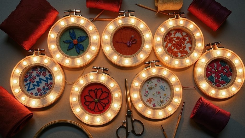 embroidery ring lights review