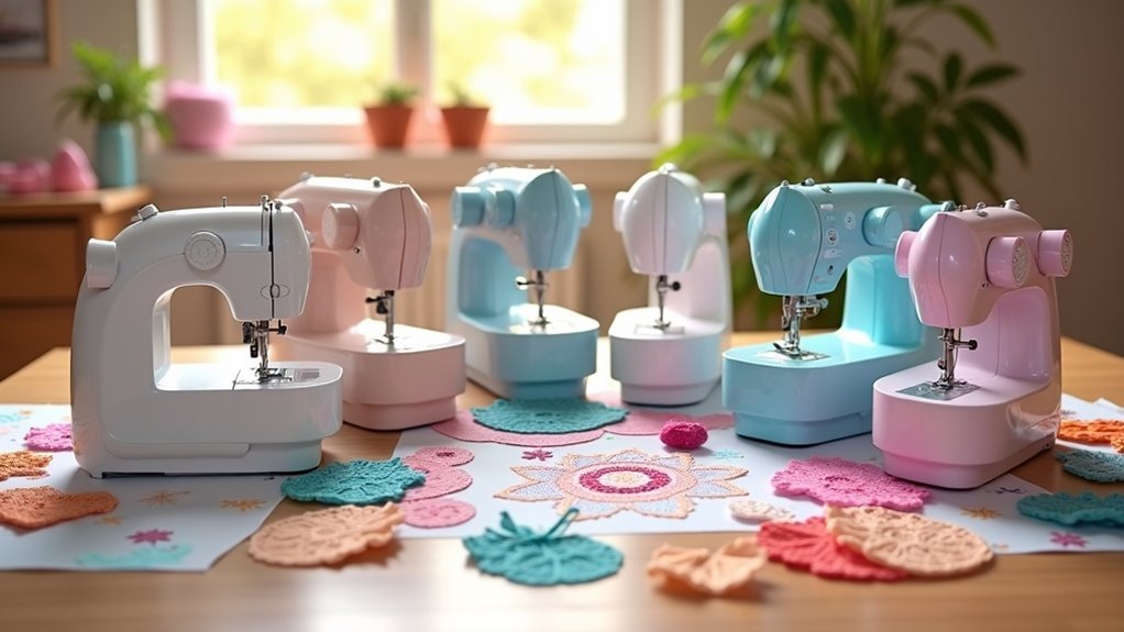 embroidery sewing machine combos