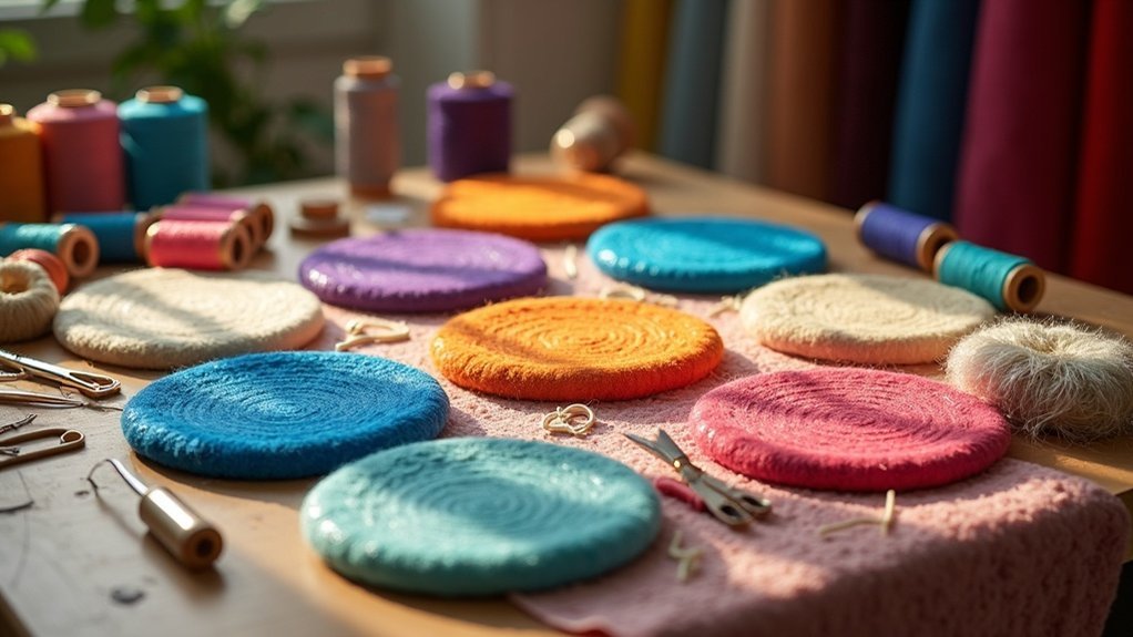 embroidery wool pressing mats