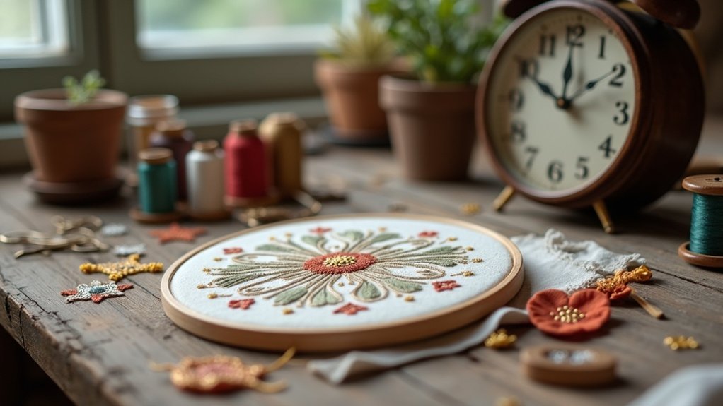 estimating embroidery project duration