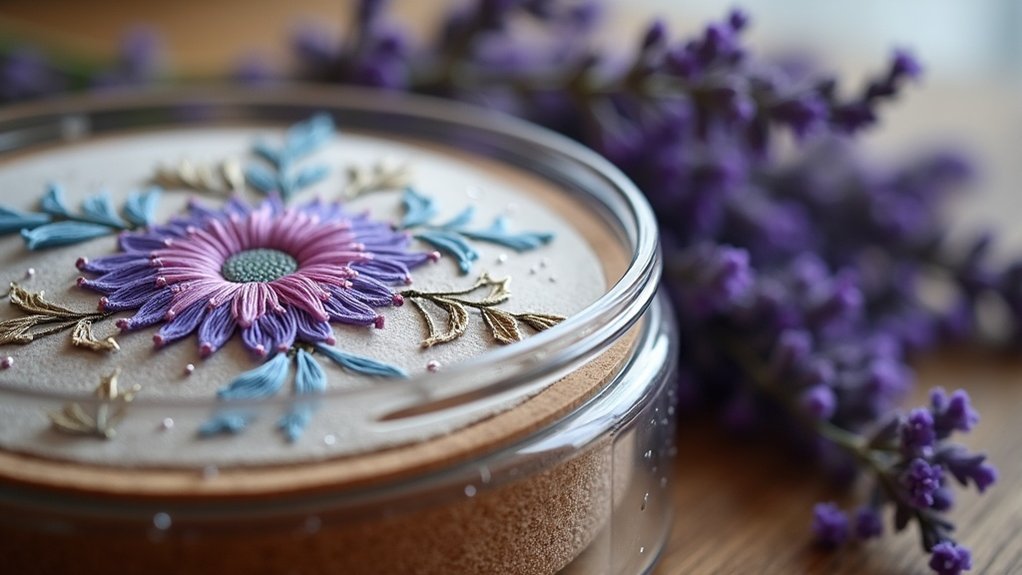 humidity protection for embroidery