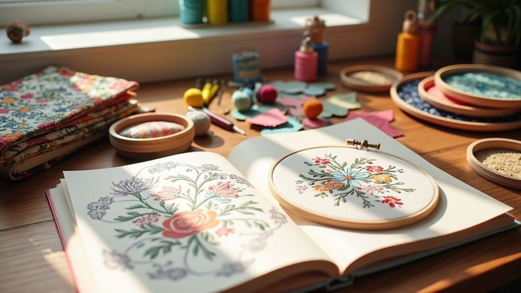 intermediate embroidery project selection