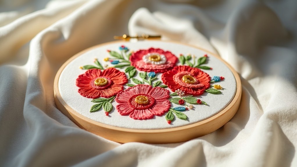 lighting techniques for embroidery