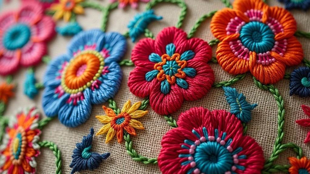 mexican tenango embroidery features