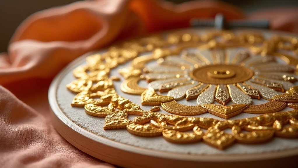 padding techniques for goldwork