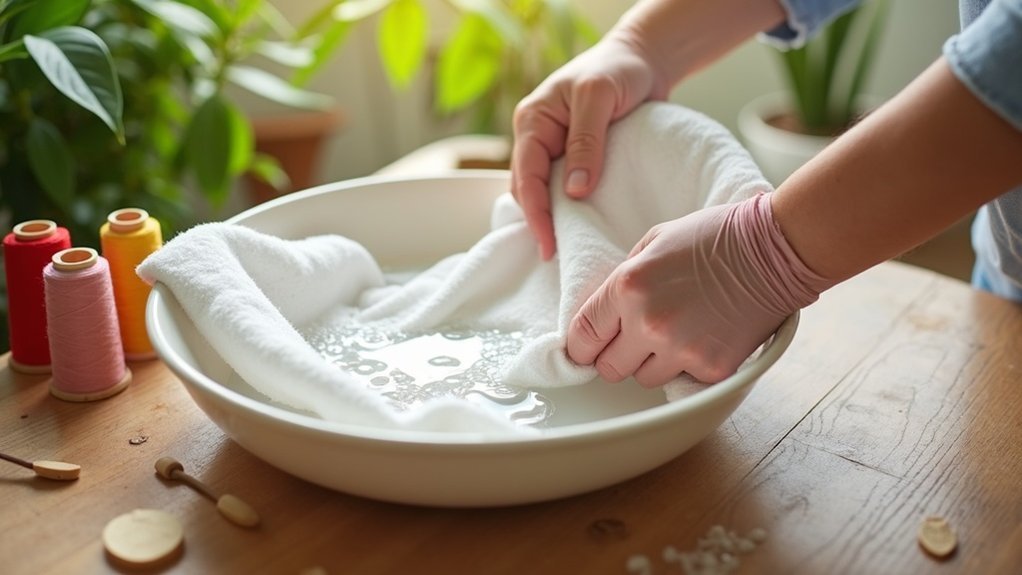 prewash fabric to prevent bleeding