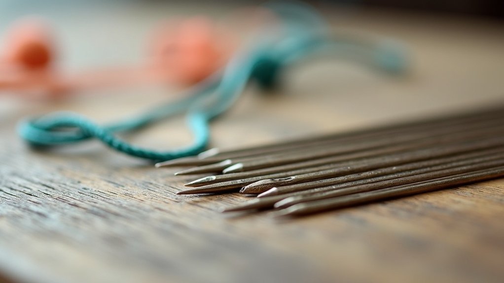 selecting embroidery needle sizes