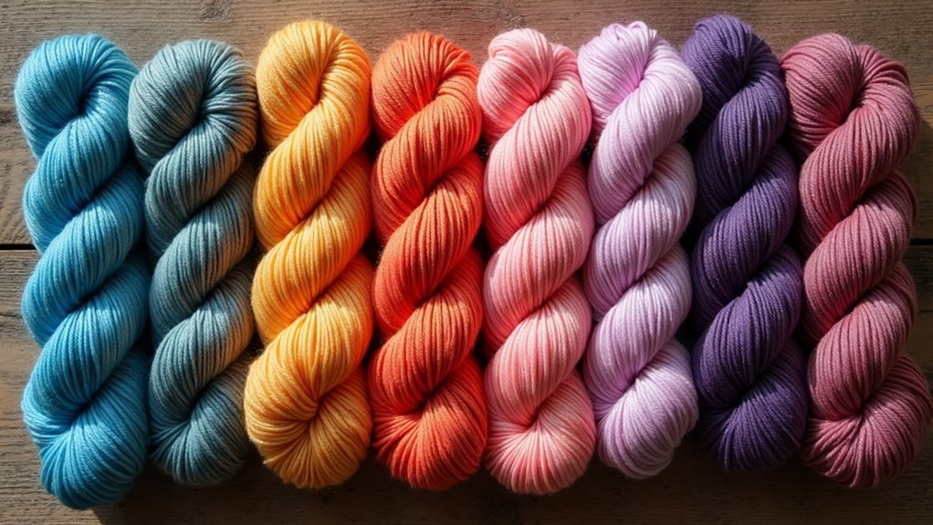 selecting yarn for embroidery