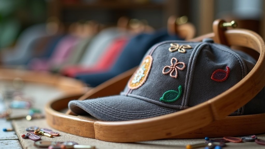top embroidery cap hoops