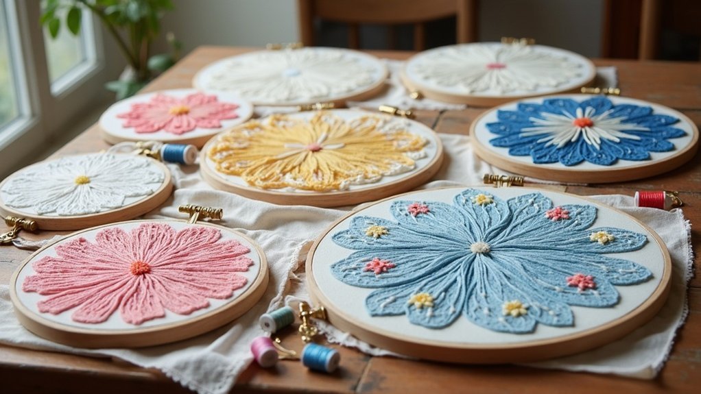 top embroidery waste canvases