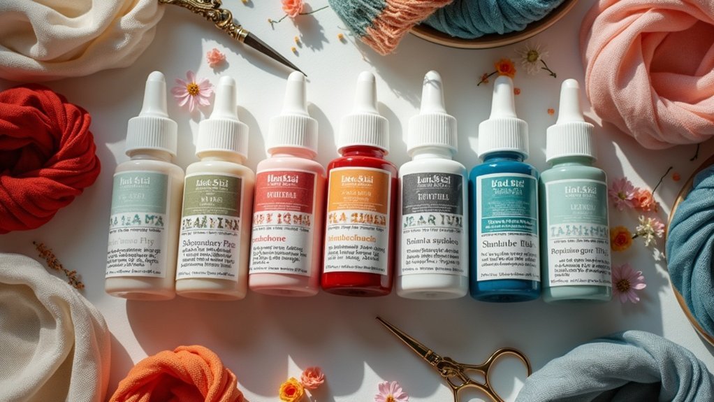 top fabric glues for embroidery