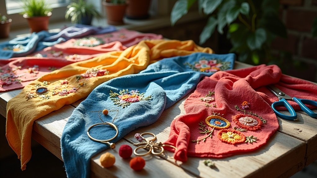 top fabrics for embroidery