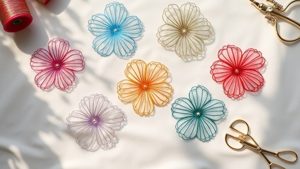 water soluble embroidery toppers